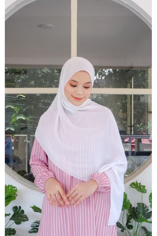 Pasmina Voal Gucci White